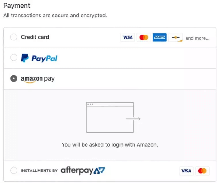 Payment Methods