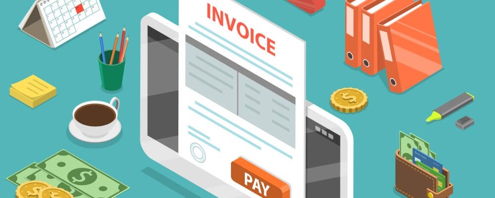 Create invoices using Invoice management app