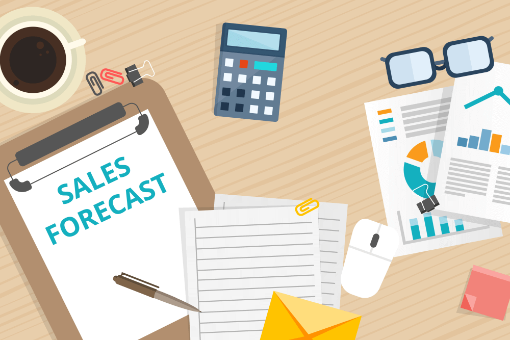 sales forecasting clipart