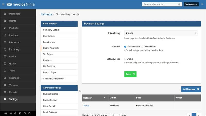 Alternatives to Invoice Home - Invoice Ninja