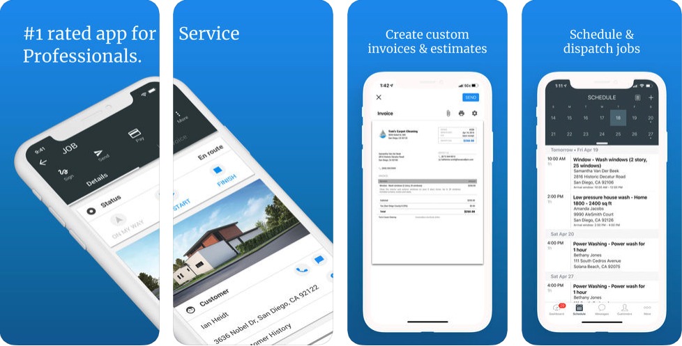 Housecall Pro app for service professionals