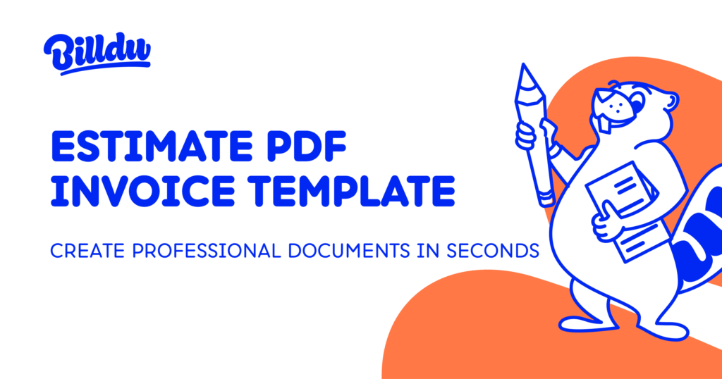 Estimate Templates In Pdf Free And Editable Billdu