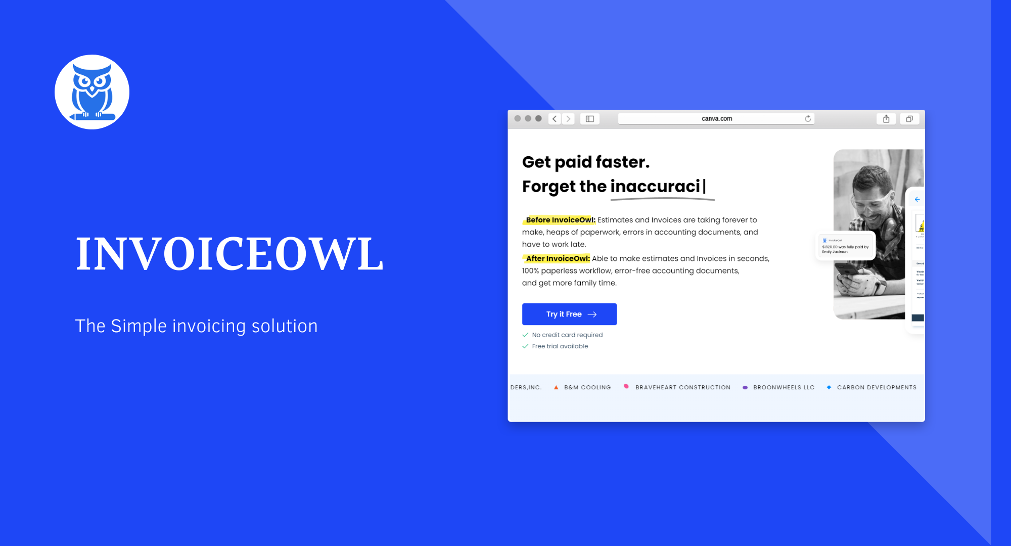 Invoice Owl: The Simple Solution