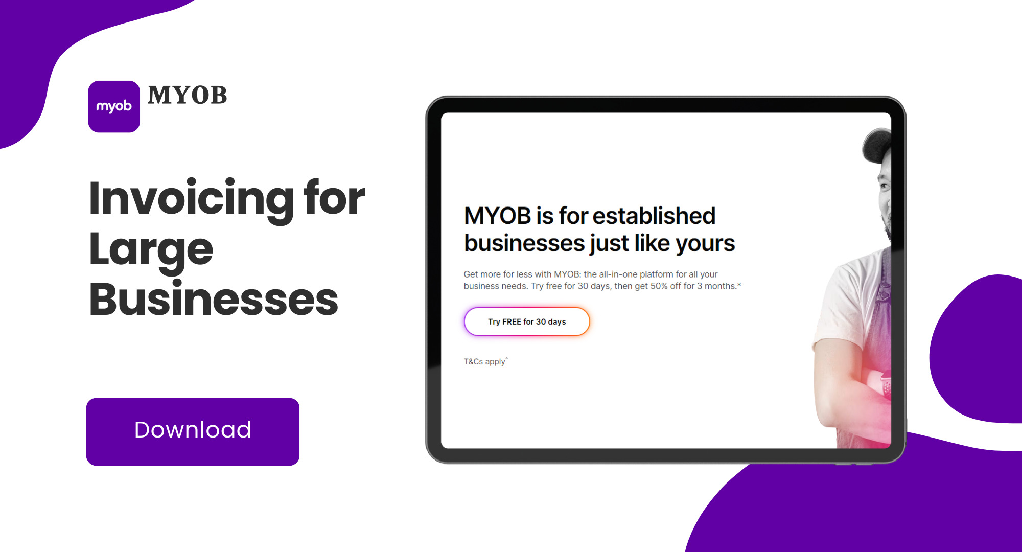 MYOB Invoicing for Large Businesses