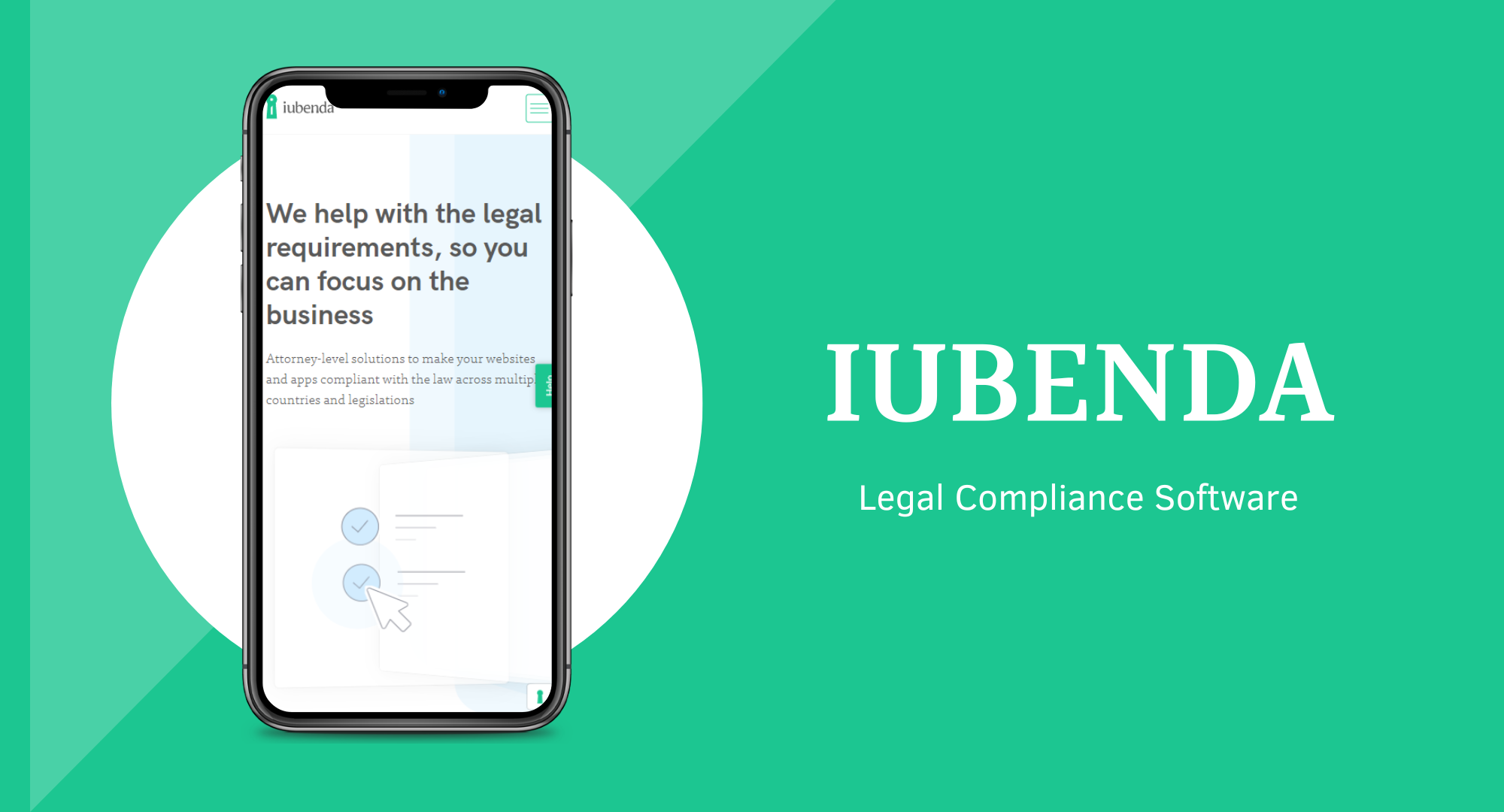 Iubenda Saas Legal Compliance Software