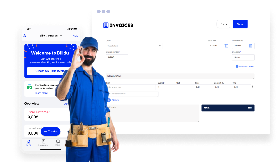 invoicing software for plumbers