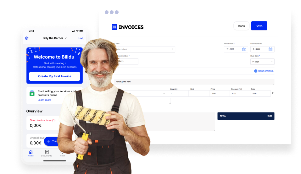 painting invoicing software