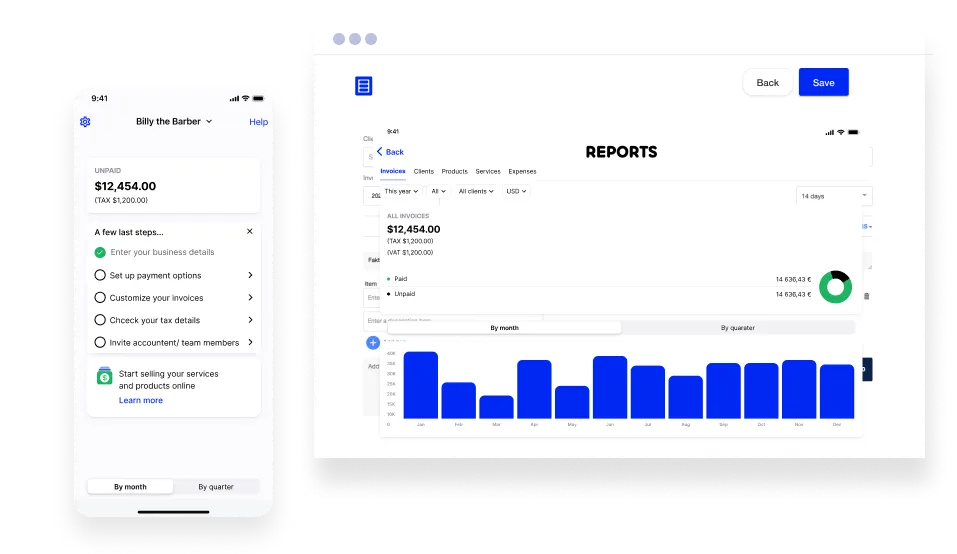 recurring payments and invoices