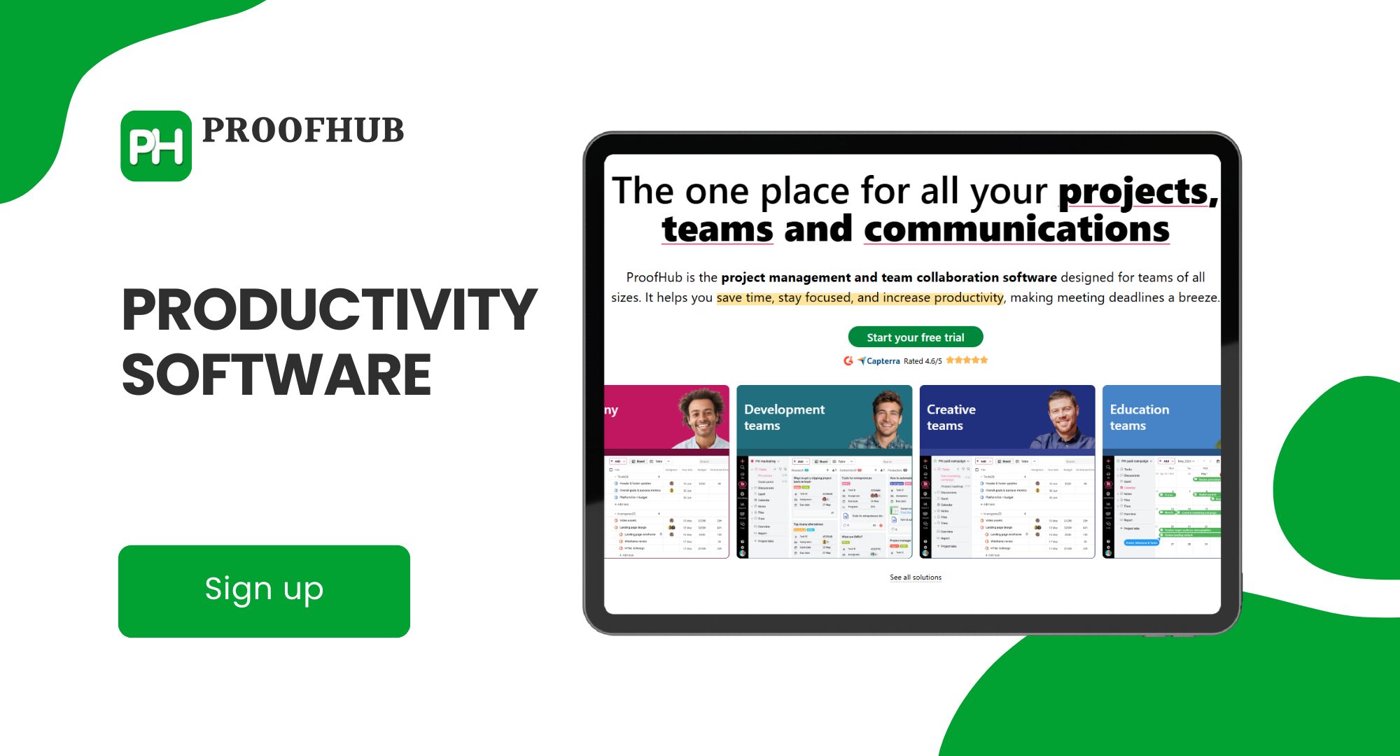 Productivity Software - ProofHub