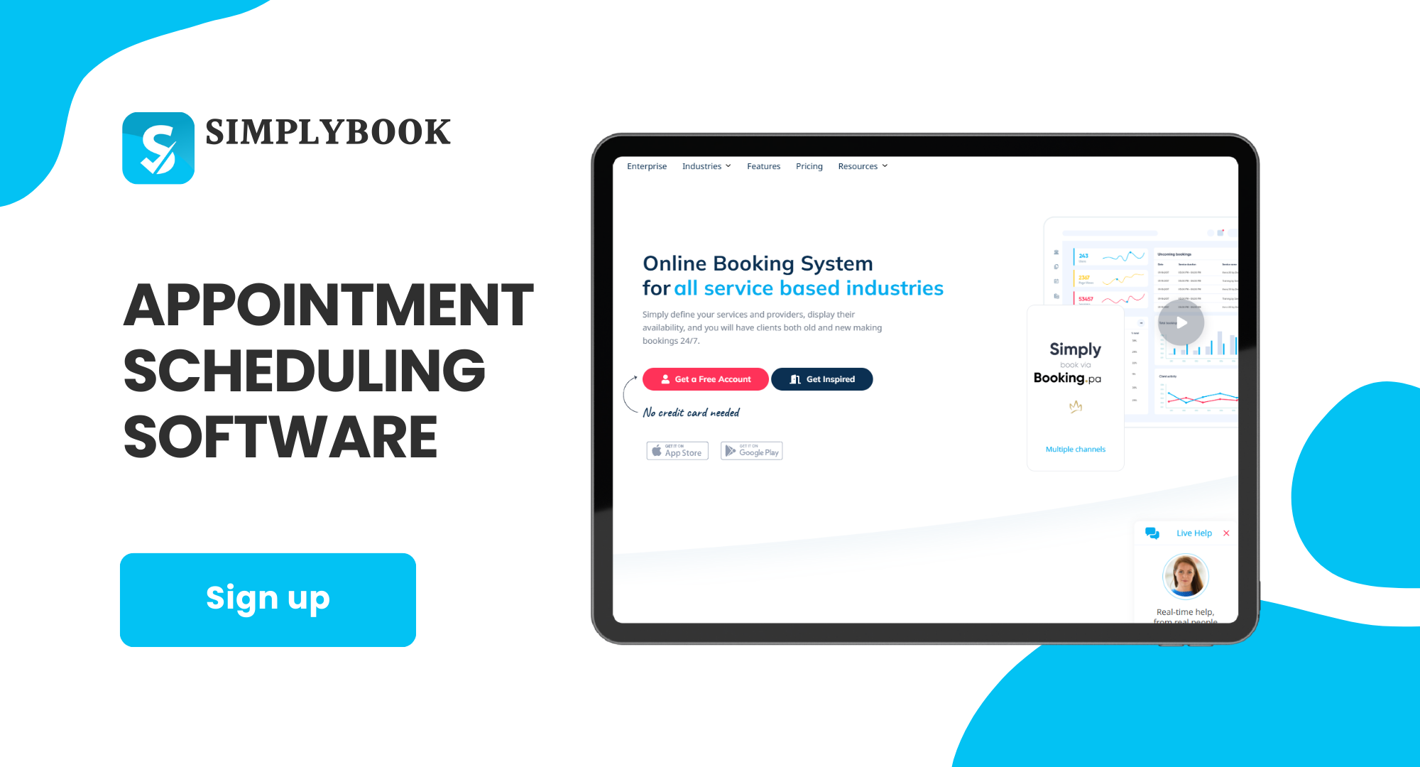 appointment scheduling software - simplybook